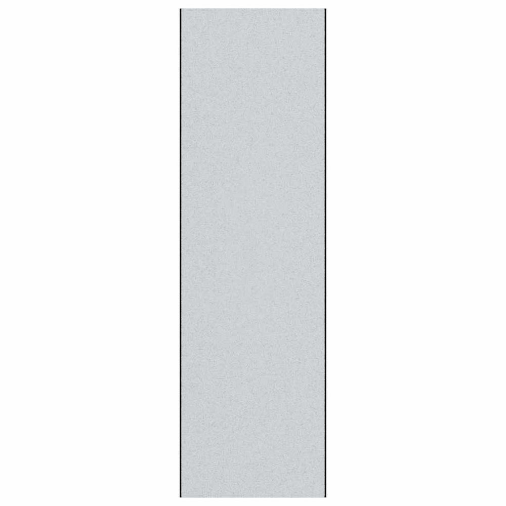 Vidaxl deurmat grijs en zwart 120 x 400 cm polypropyleen en vinyl