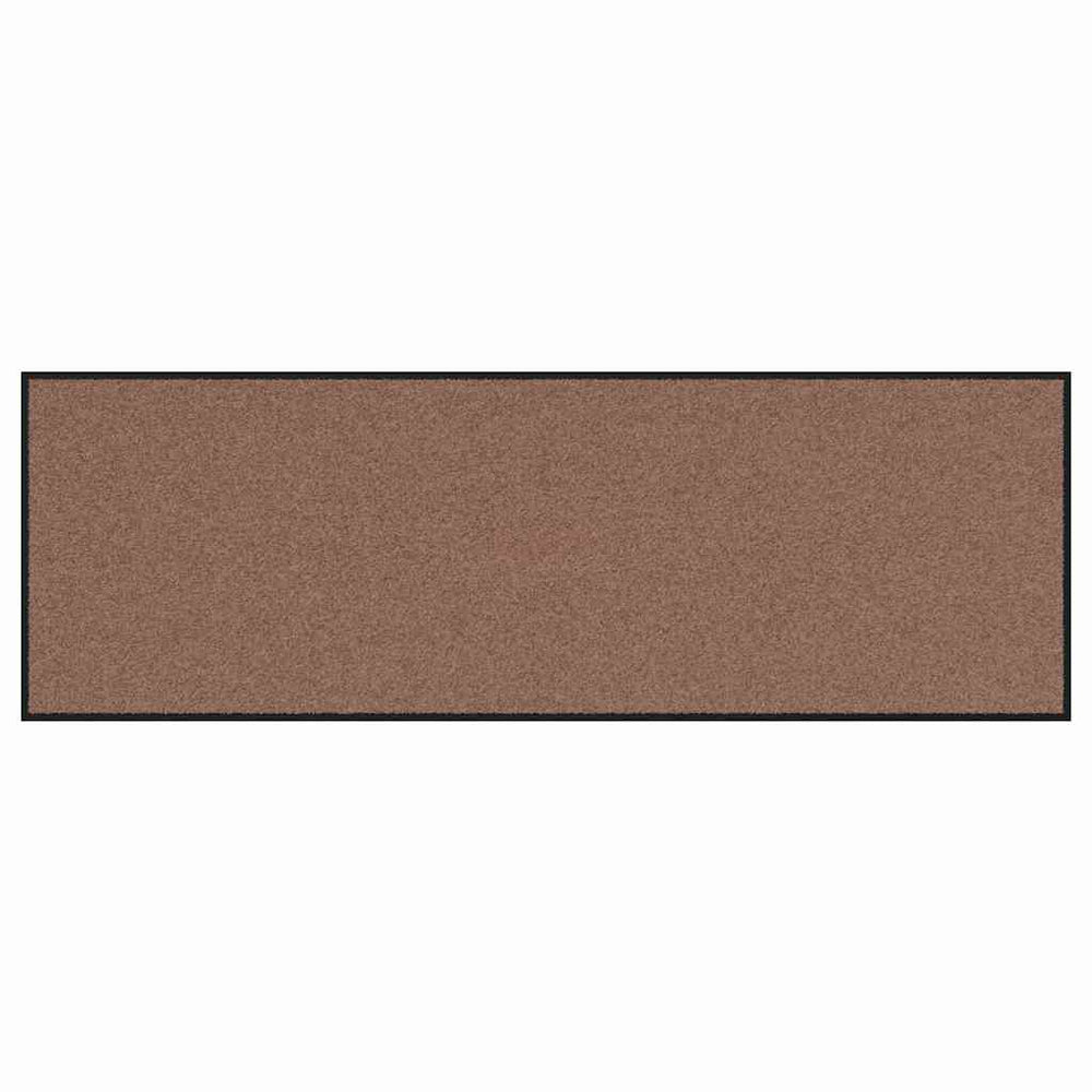Vidaxl deurmat bruin en zwart 60 x 180 cm polypropyleen en vinyl