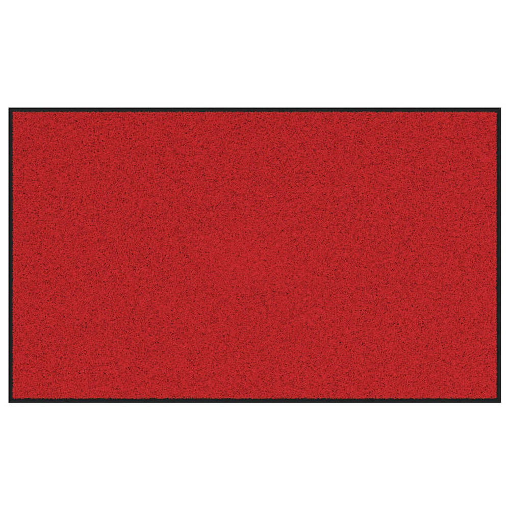Vidaxl deurmat anders rood en zwart 90 x 150 cm polypropyleen en vinyl