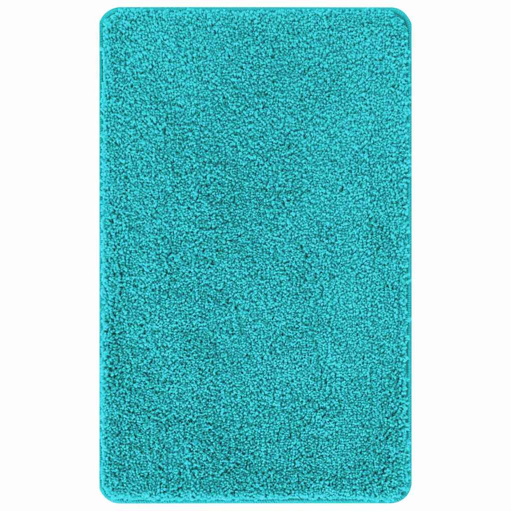Vidaxl antislip badmat turquoise 50 x 80 cm pp