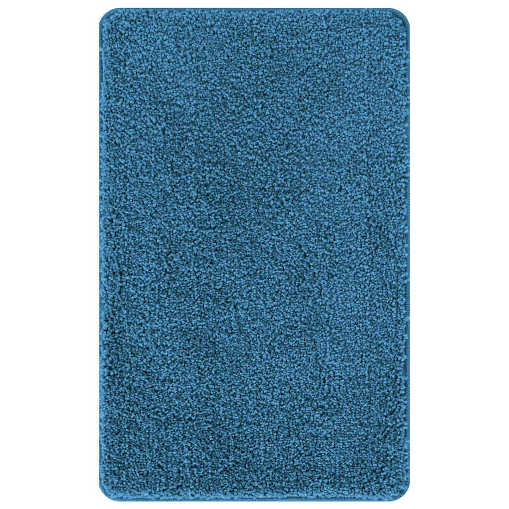 Vidaxl antislip badmat blauw 60 x 90 cm pp