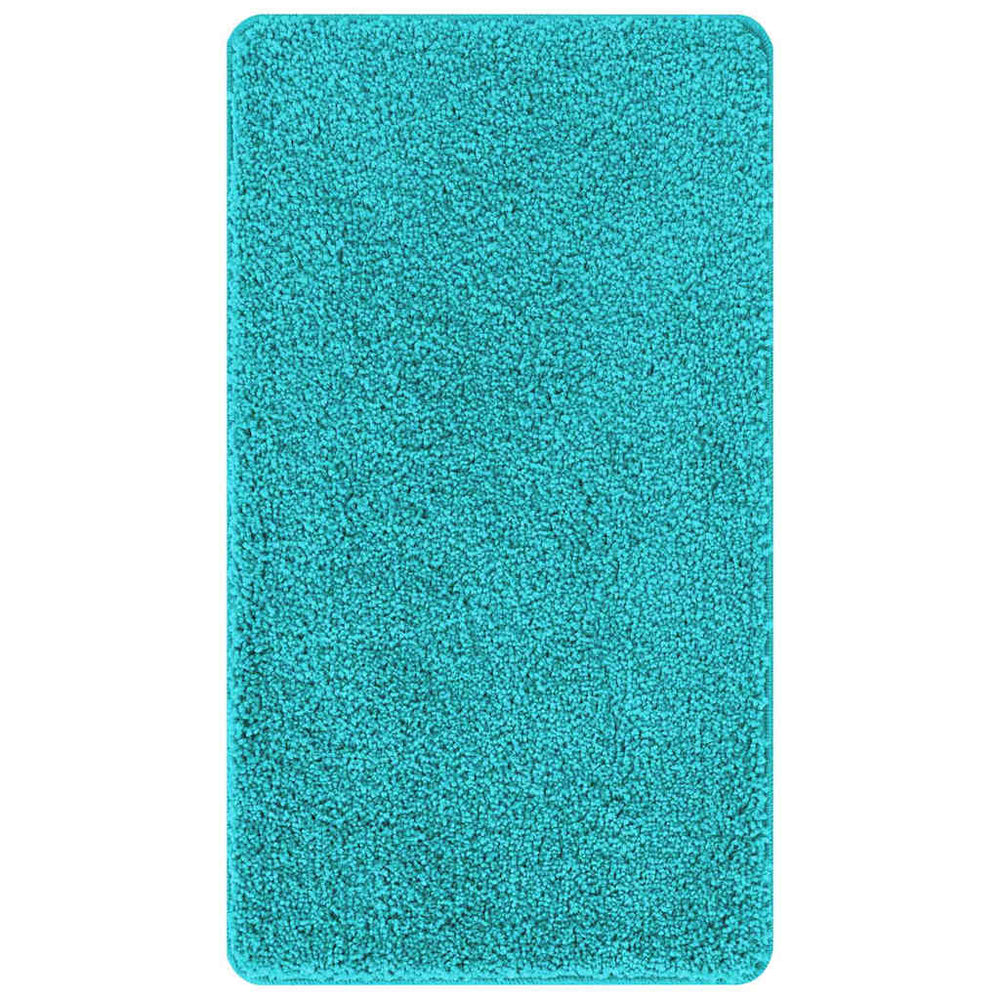Vidaxl antislip badmat turquoise 70 x 120 cm pp
