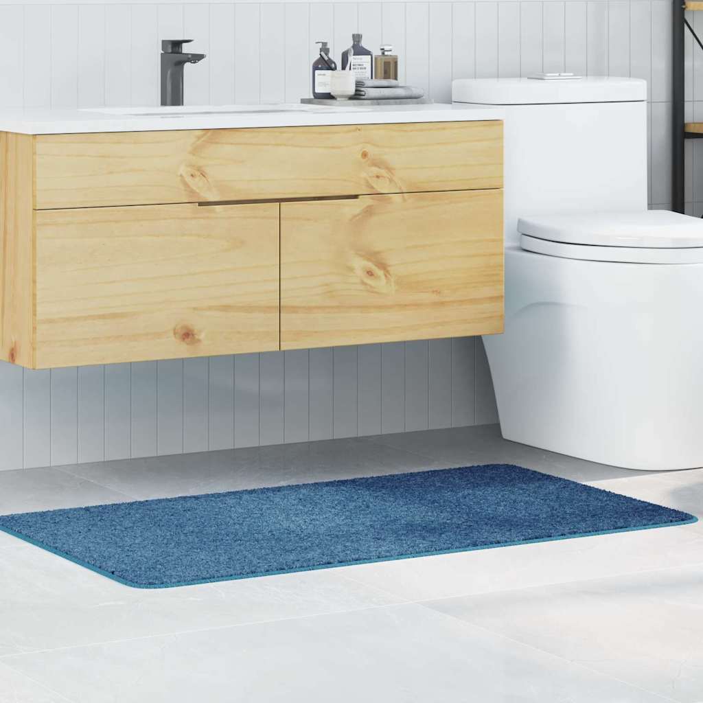 Vidaxl antislip badmat blauw 70 x 120 cm pp