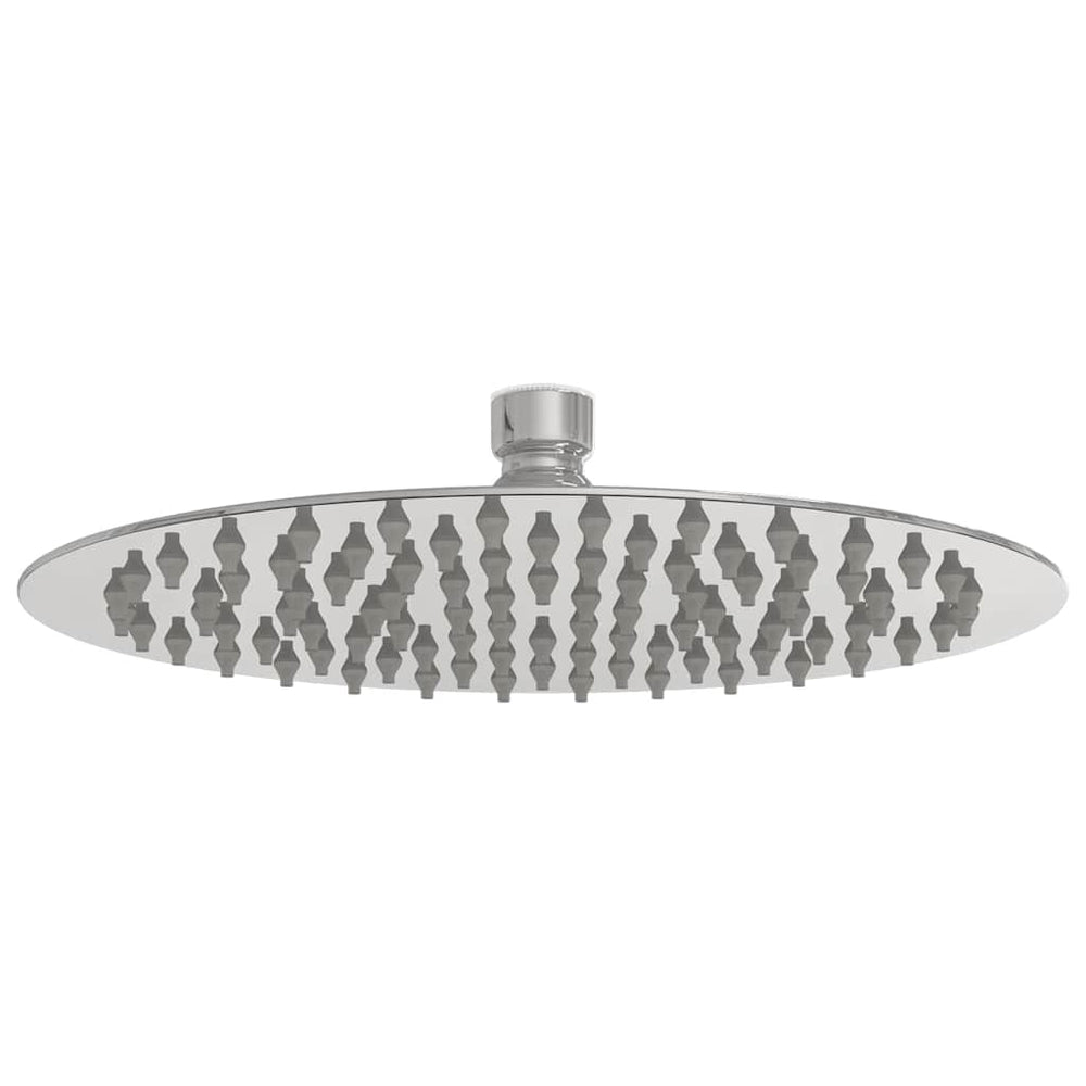 Vidaxl regendouchekop rond 20 cm roestvrij staal 304