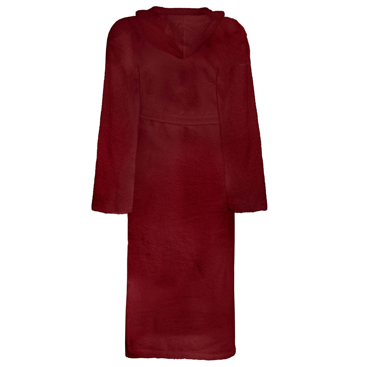 Vidaxl badjas kinn rood xxl katoen