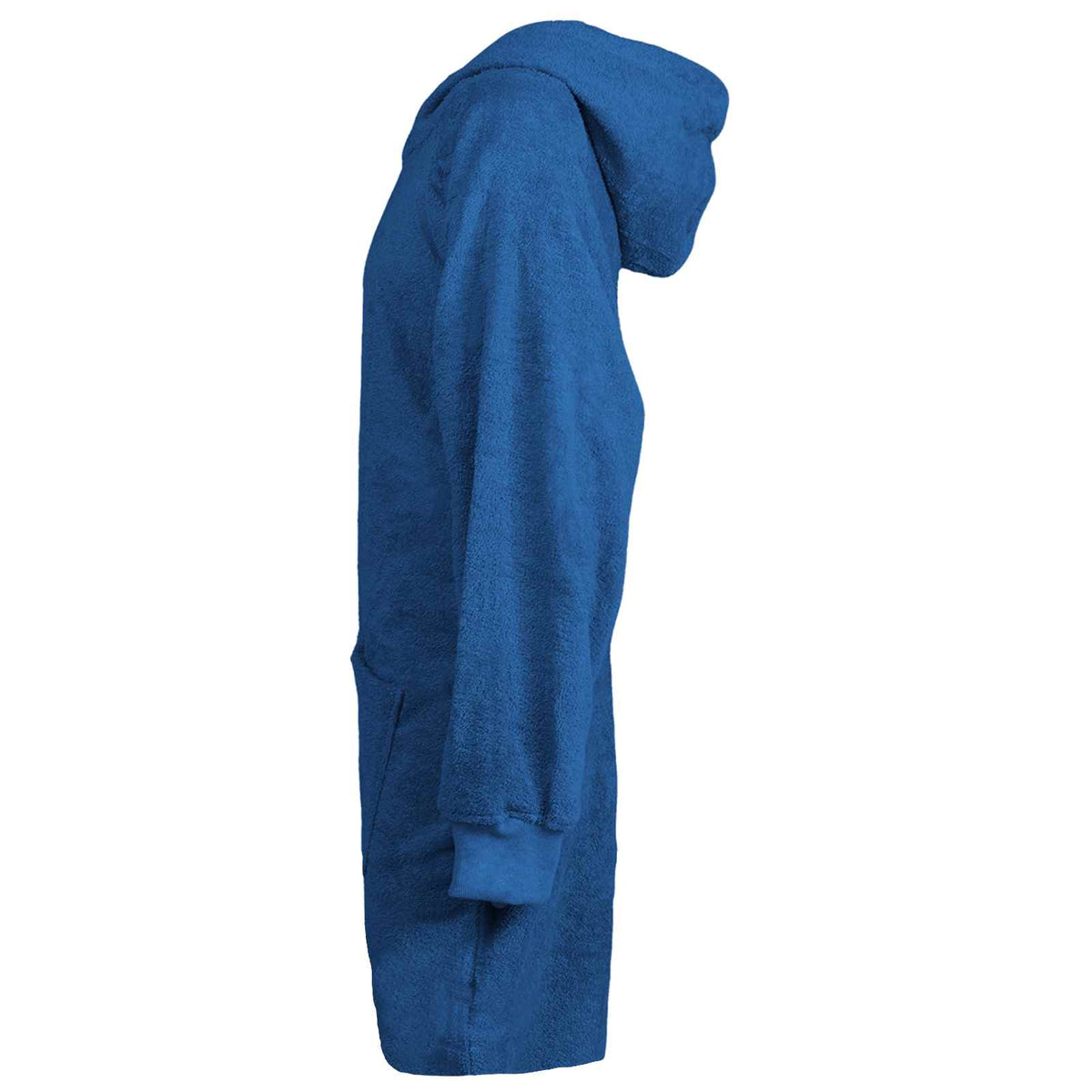 Vidaxl deken hoodie kinn marineblauw l katoen