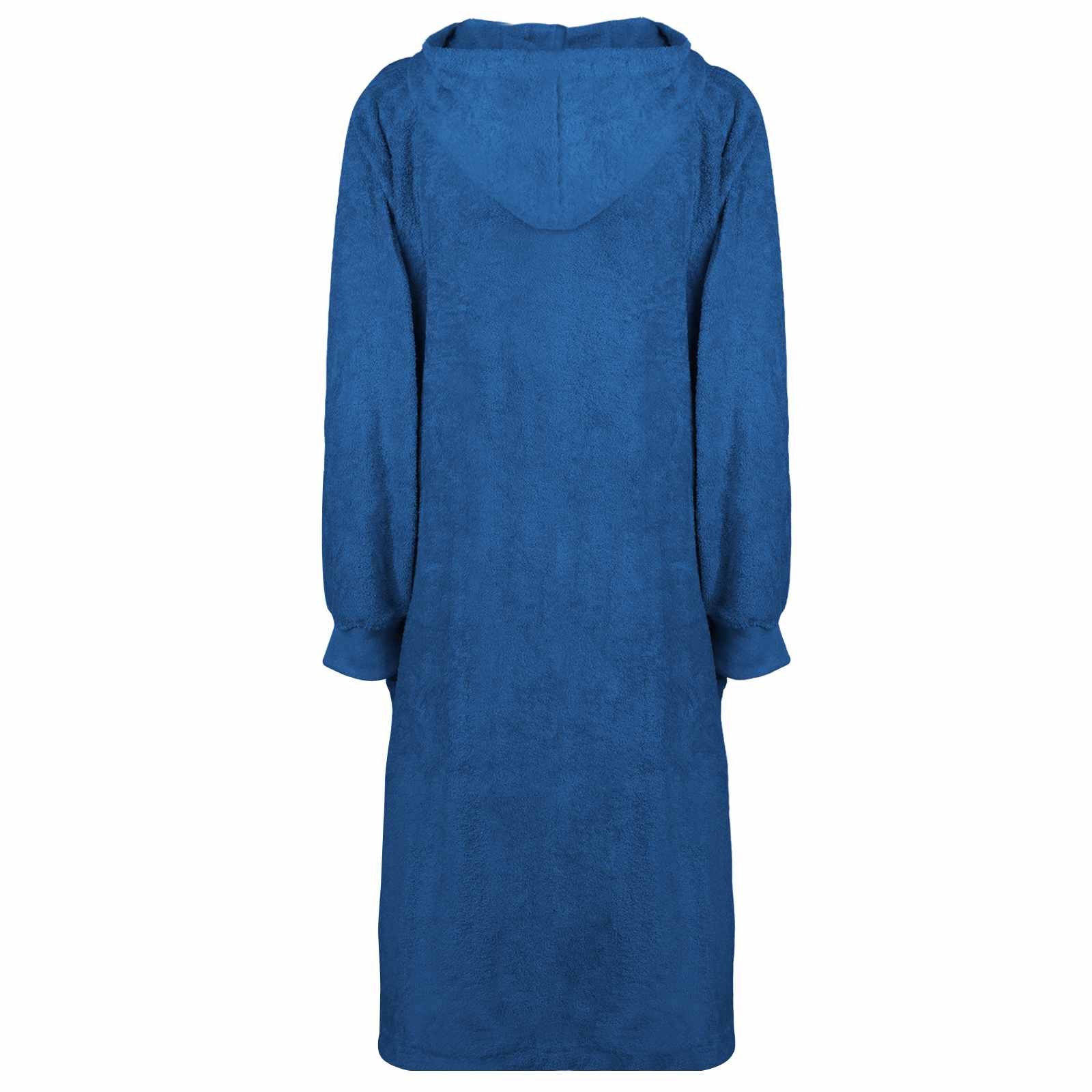 Vidaxl deken hoodie kinn marineblauw xl katoen