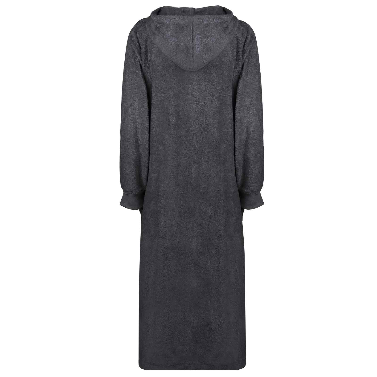 Vidaxl deken hoodie kinn antraciet xxl katoen