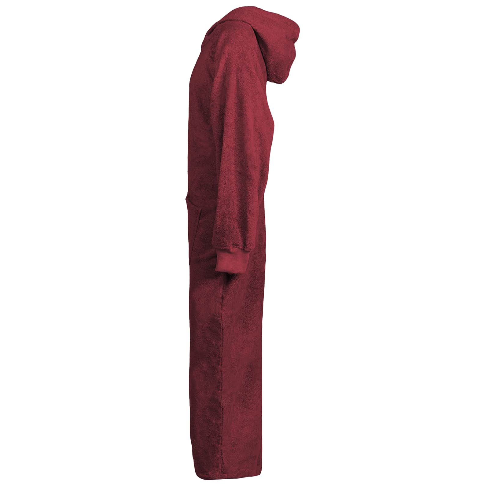 Vidaxl deken hoodie kinn rood xxl katoen