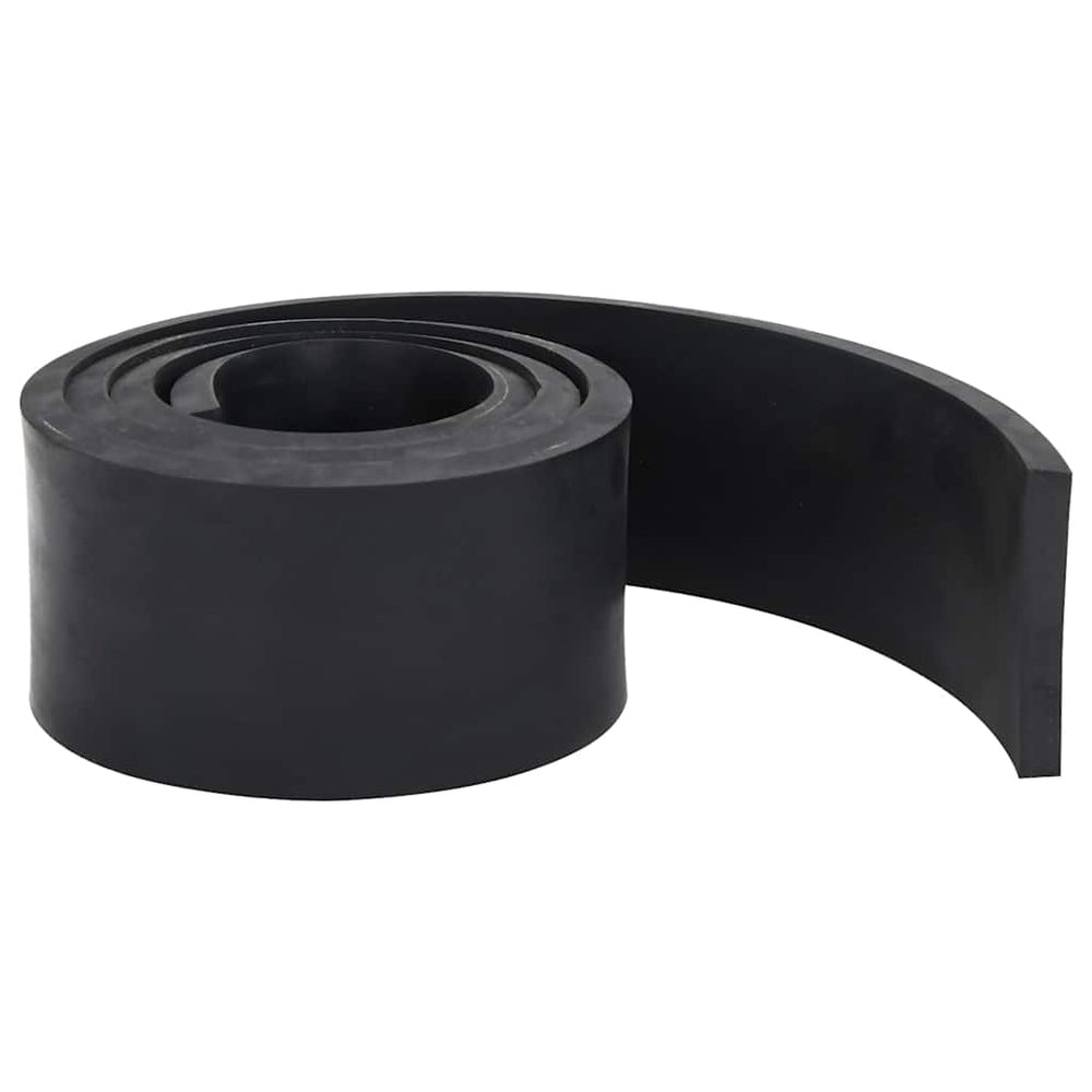 Vidaxl rubberen rand voor sneeuwploeg 200x10x1 cm zwart