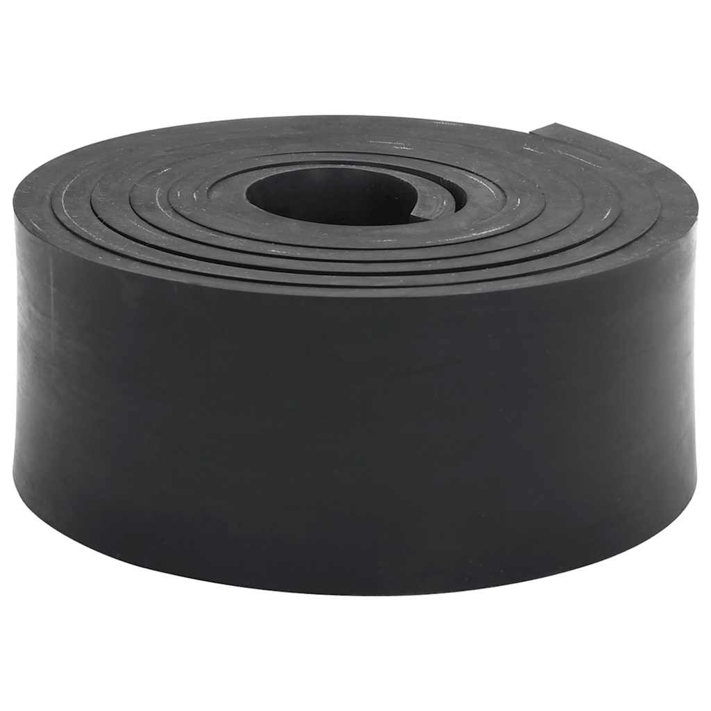 Vidaxl rubberen rand voor sneeuwploeg 300x10x1 cm zwart