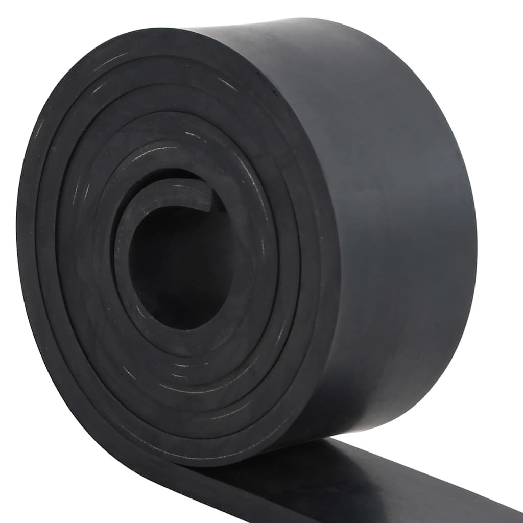 Vidaxl rubberen rand voor sneeuwploeg 300x10x1 cm zwart
