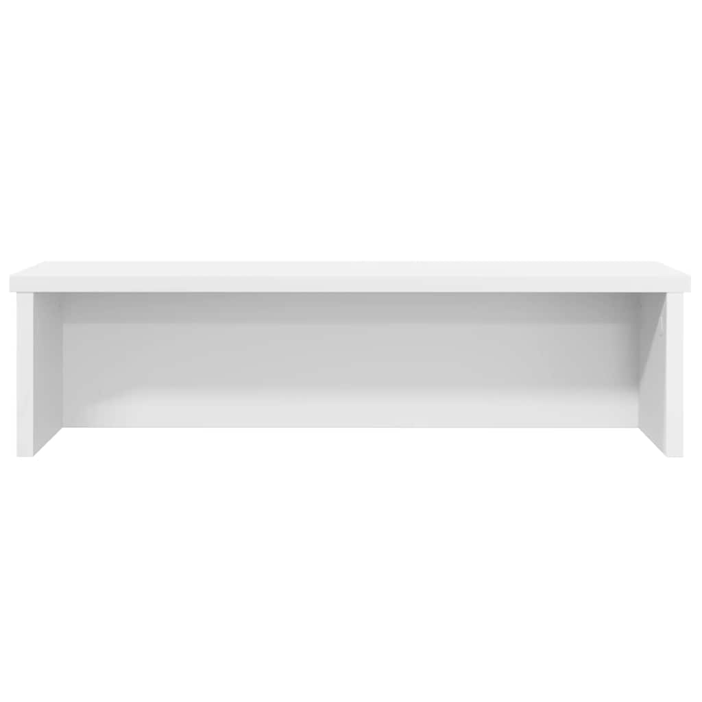 Vidaxl keukenrek stapelbaar 50x15x16 cm bewerkt hout wit