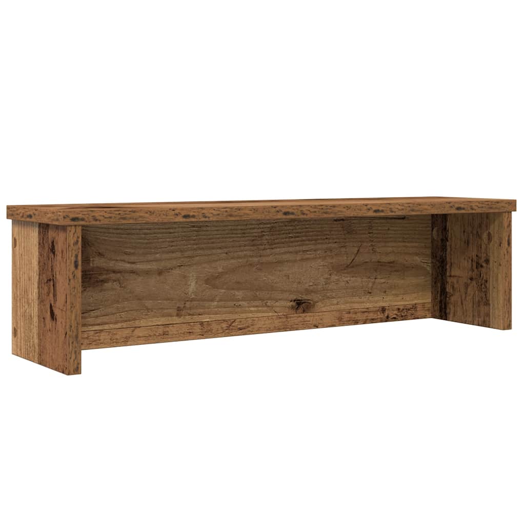 Vidaxl keukenrek stapelbaar 50x15x16 cm bewerkt hout oud houtkleurig