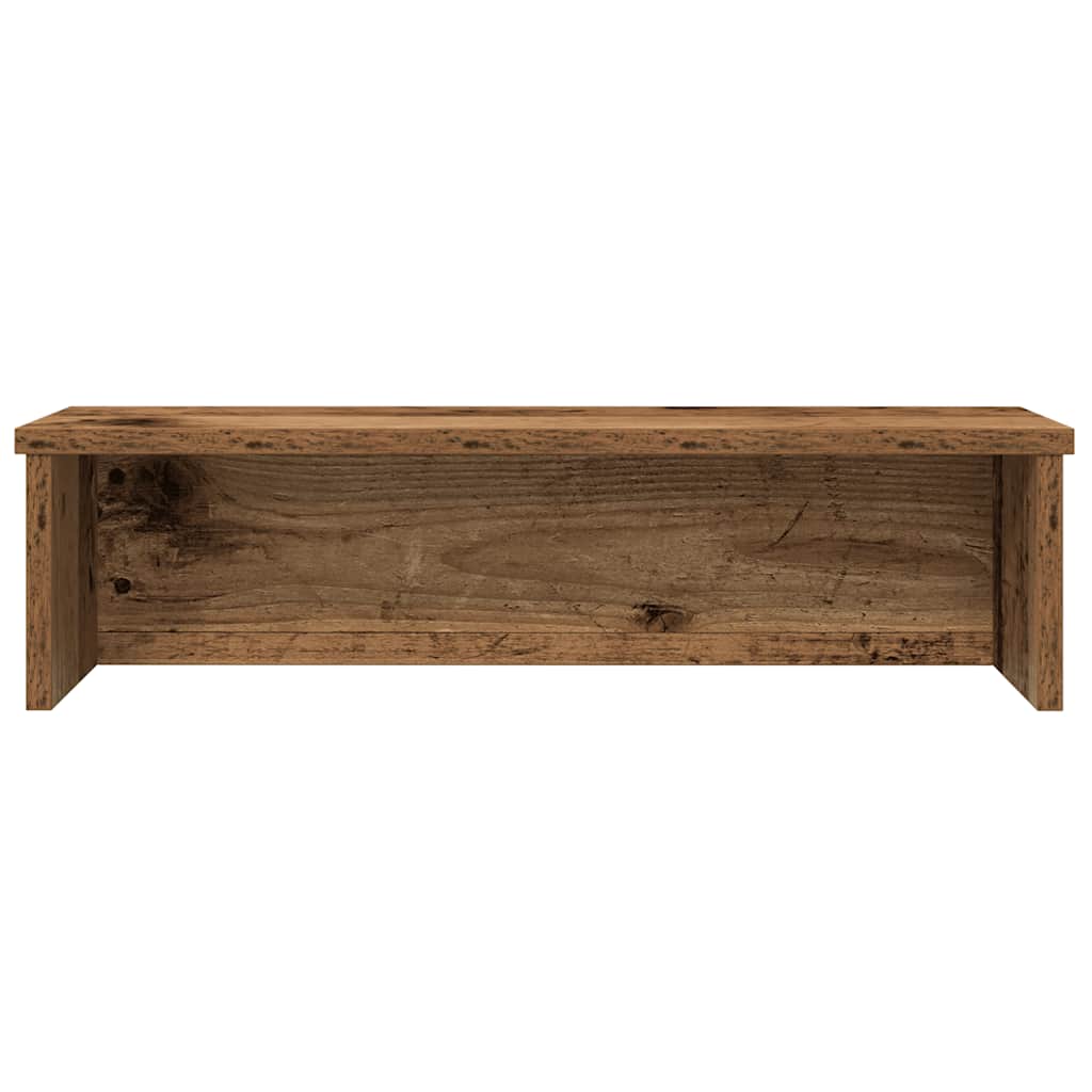 Vidaxl keukenrekken stapelbaar 2 st 50x15x16 cm oud houtkleurig