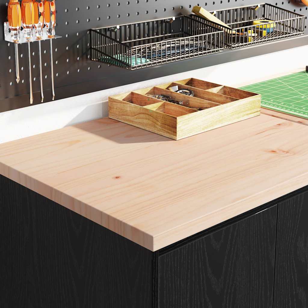 Vidaxl garagekast 60x51x85 cm massief grenenhout zwart