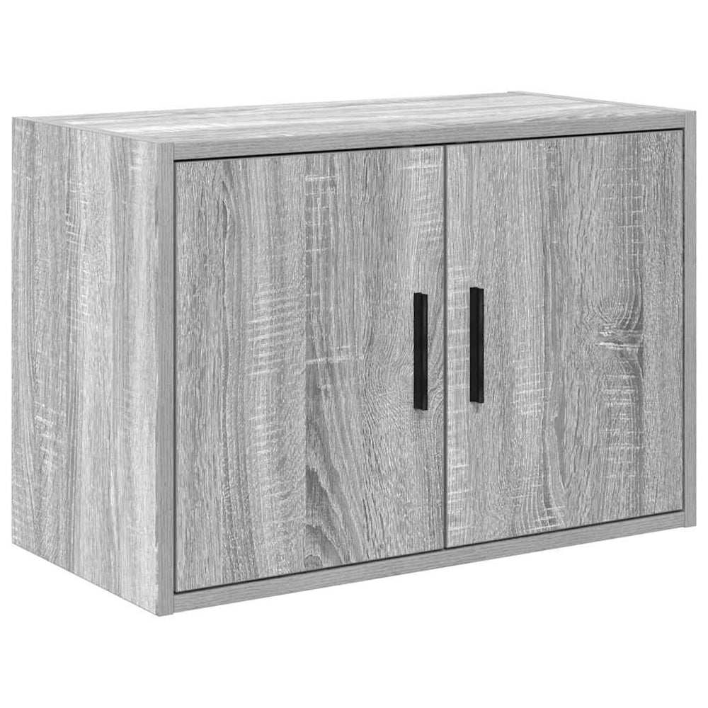Vidaxl garage wandkast bewerkt hout grijs sonoma