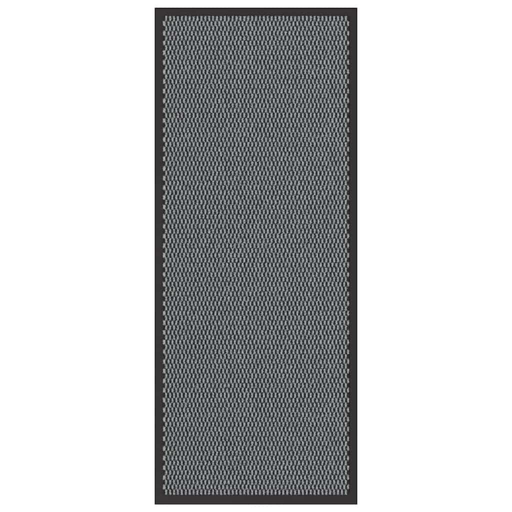 Vidaxl deurmat 60x150 cm antracietkleurig