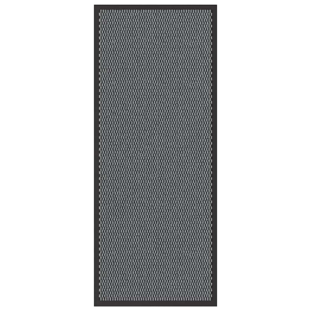 Vidaxl deurmat 60x150 cm antracietkleurig