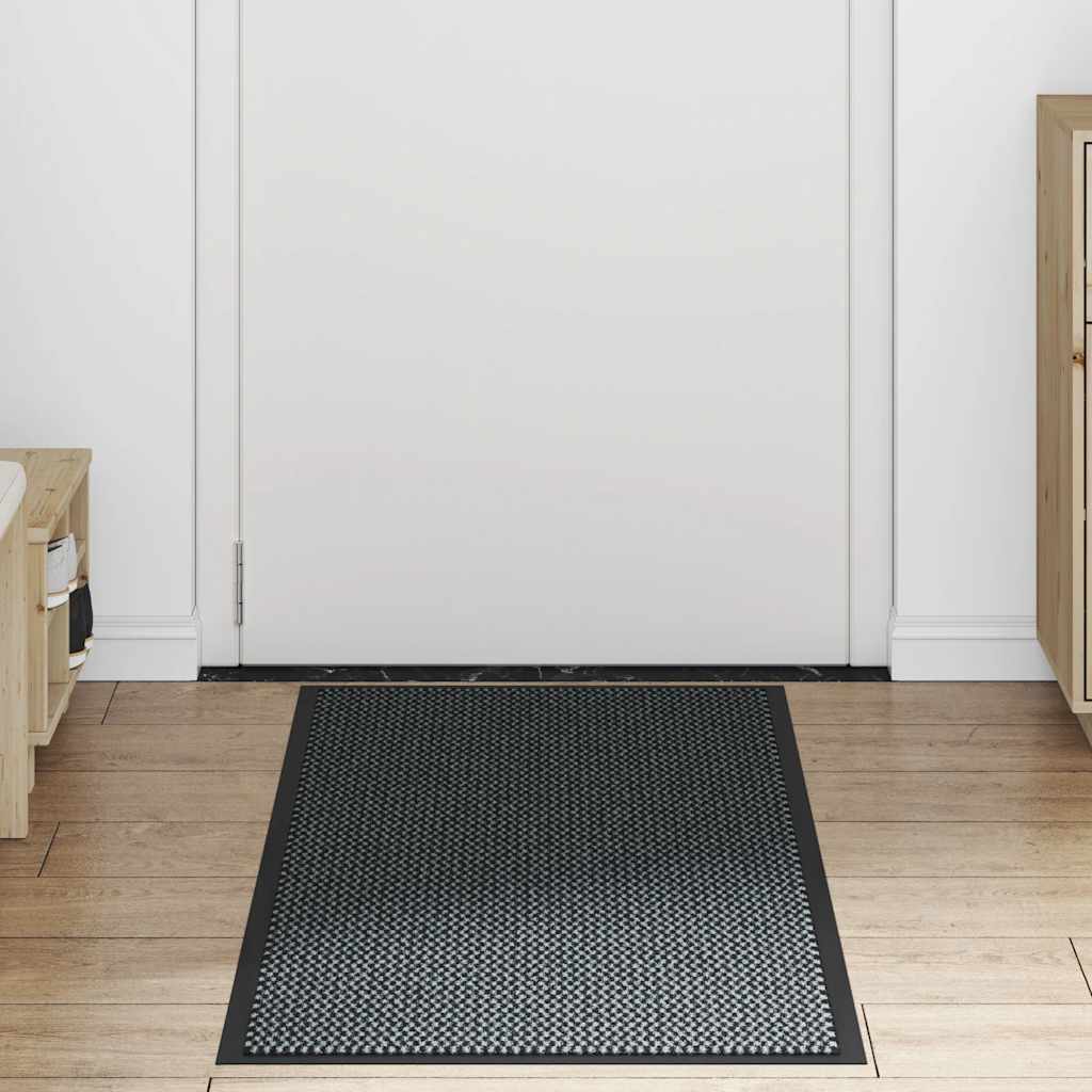 Vidaxl deurmat 60x150 cm antracietkleurig