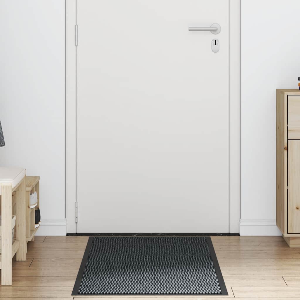 Vidaxl deurmat 60x150 cm antracietkleurig
