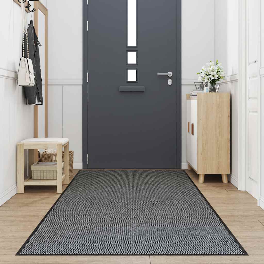 Vidaxl deurmat 115x300 cm antracietkleurig