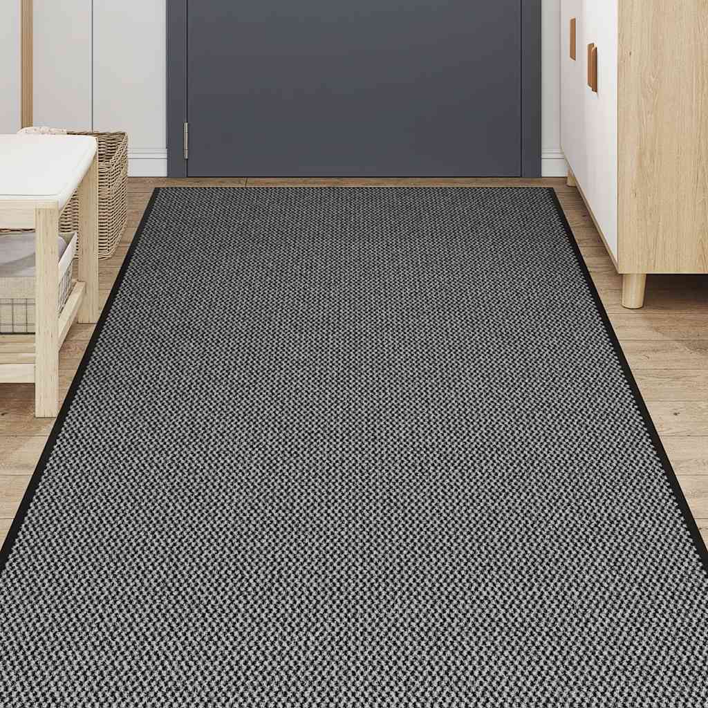 Vidaxl deurmat 115x300 cm antracietkleurig