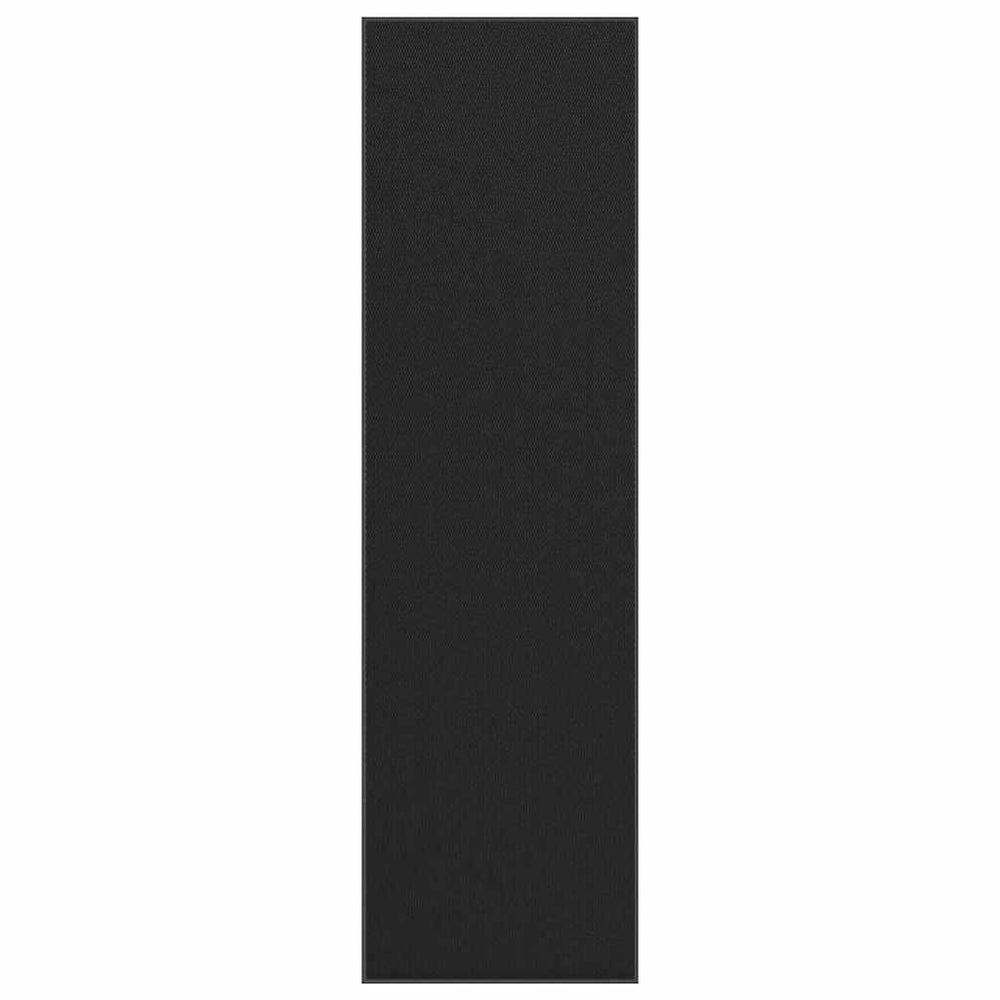 Vidaxl deurmat 115x400 cm zwart