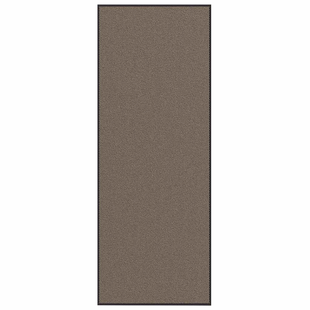 Vidaxl deurmat 115x300 cm bruin