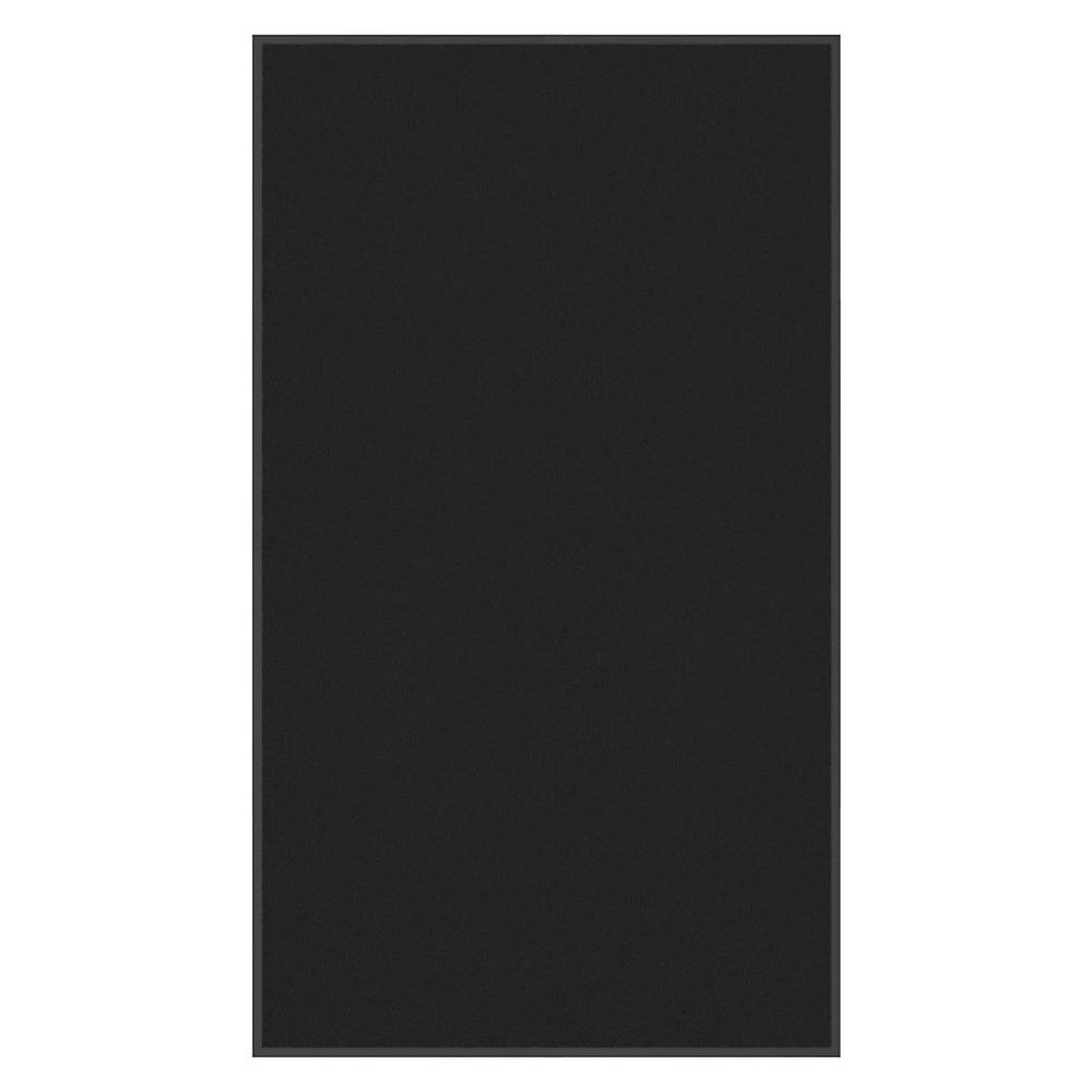 Vidaxl deurmat 115x200 cm zwart