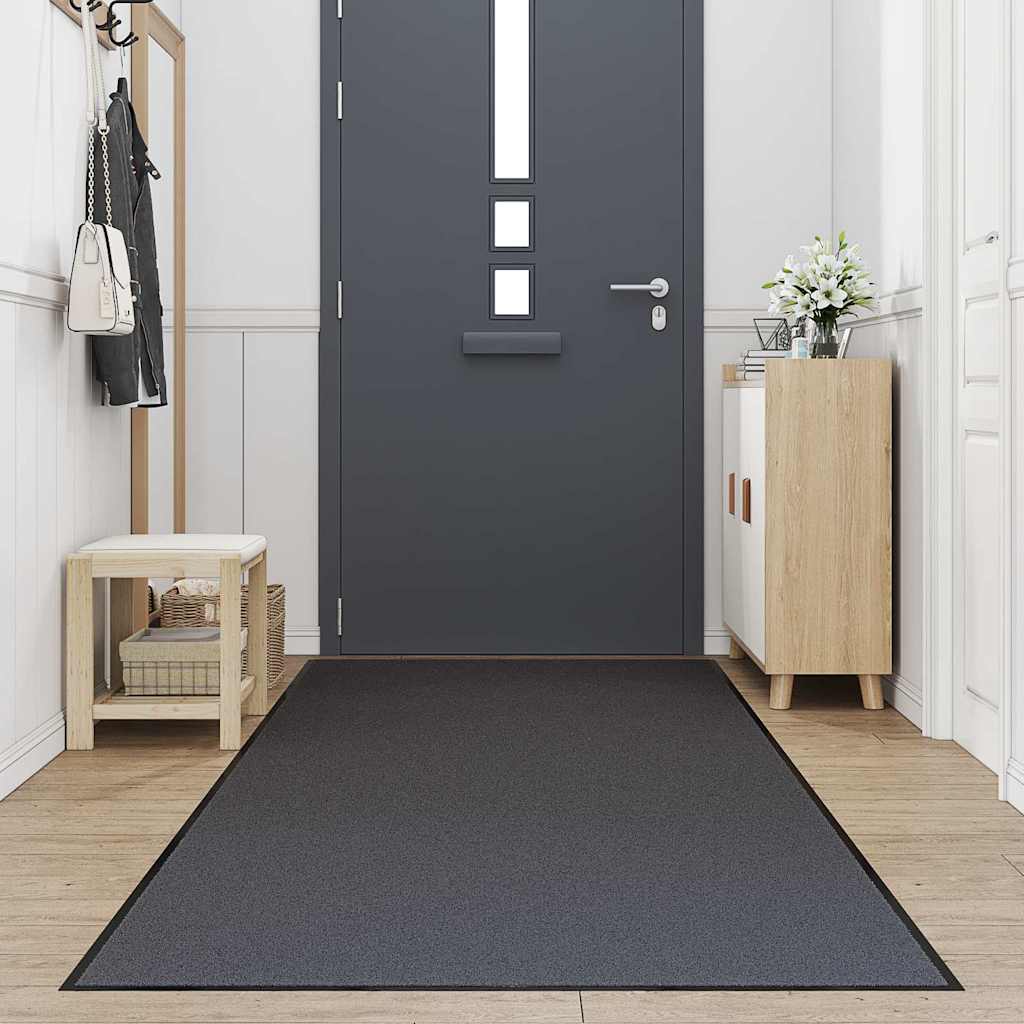 Vidaxl deurmat 115x300 cm antracietkleurig