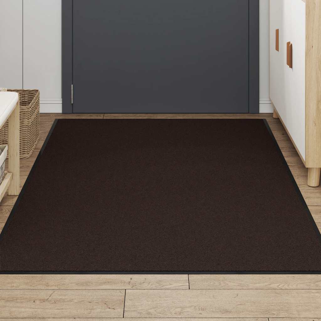 Vidaxl deurmat 115x200 cm bruin