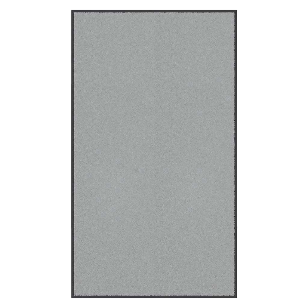 Vidaxl deurmat 115x200 cm grijs
