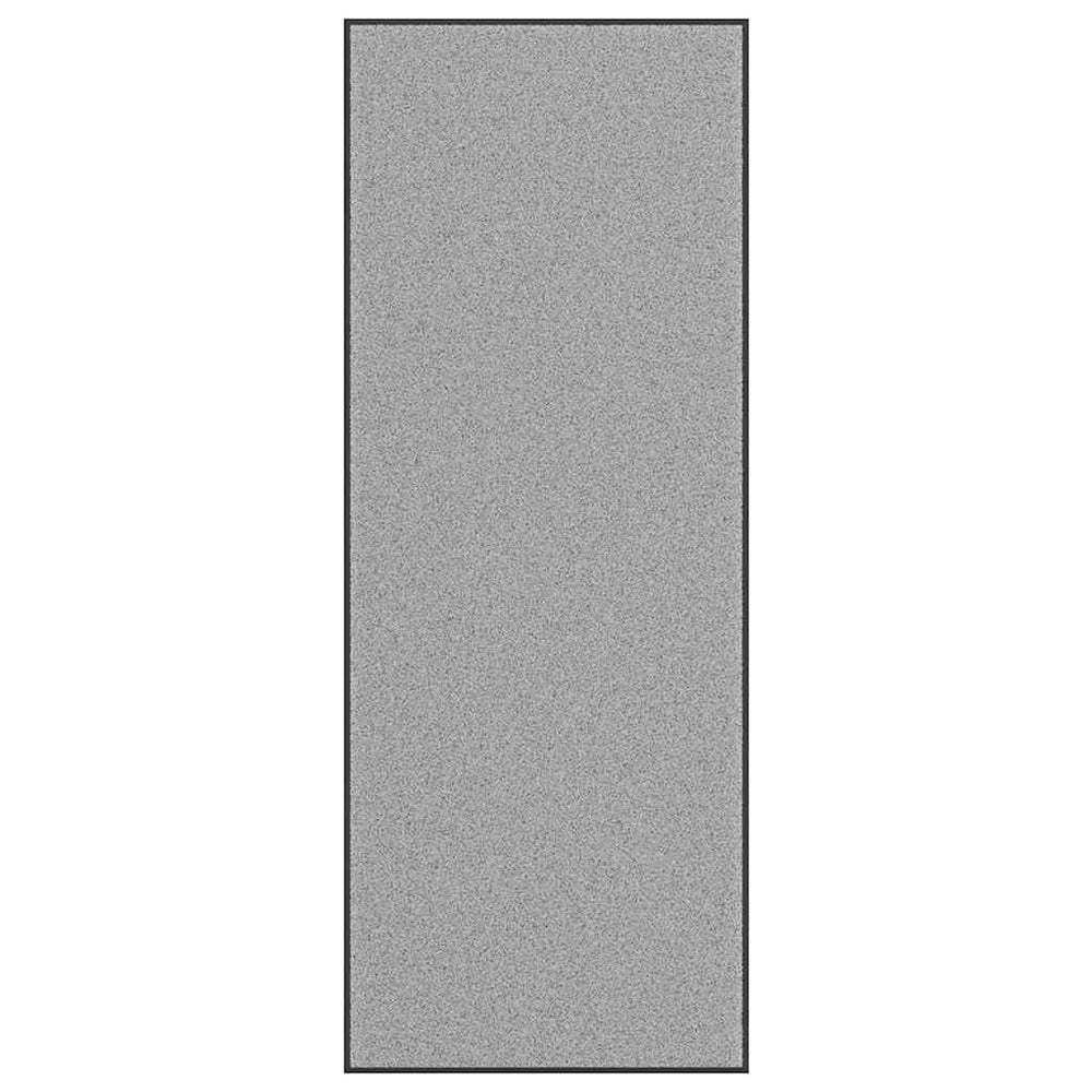 Vidaxl deurmat 115x300 cm grijs