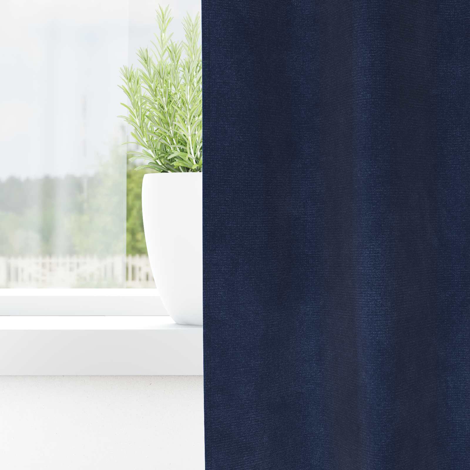 Vidaxl verduisterende gordijnen 2 pcs donkerblauw 140 x 260 cm fluweel