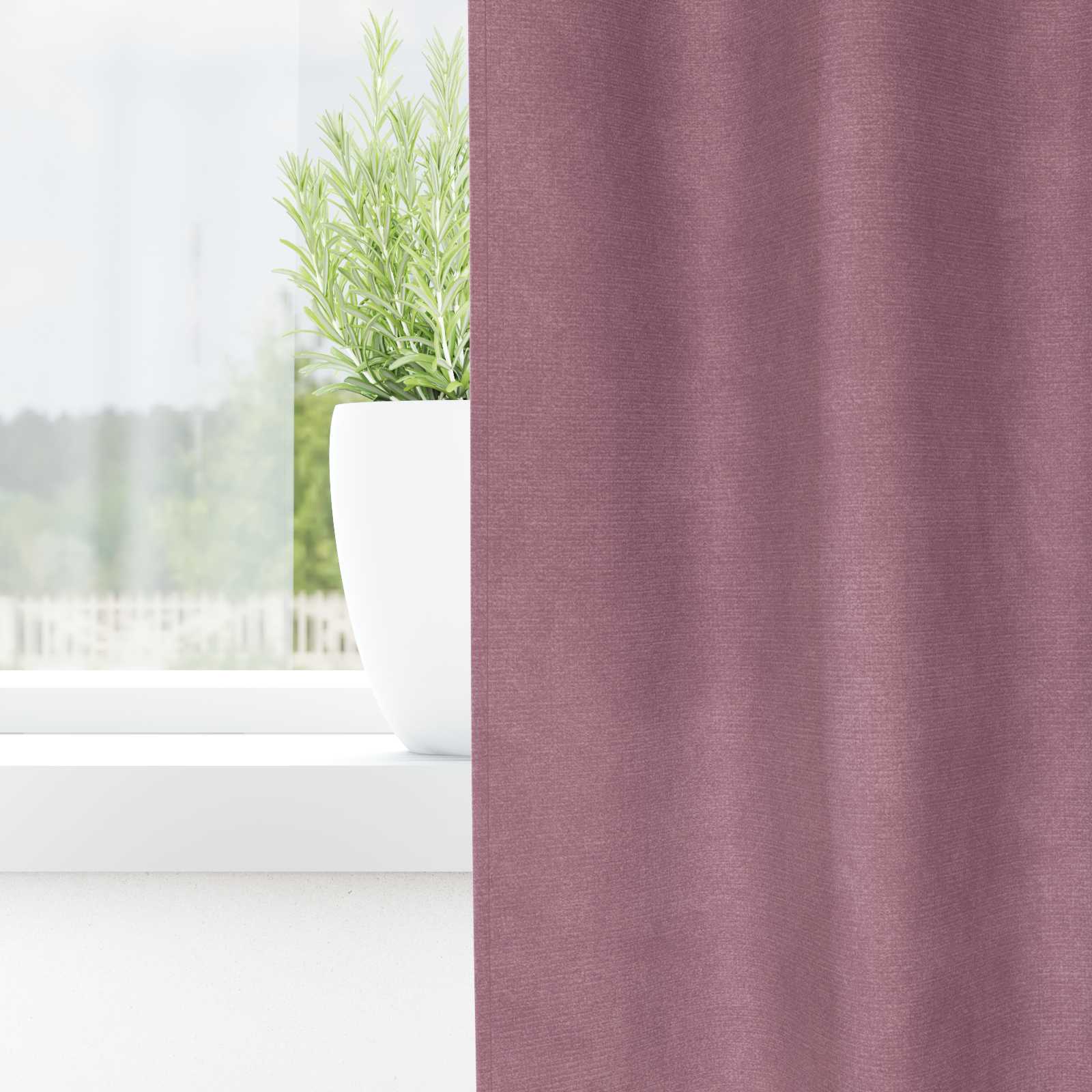 Vidaxl verduisterende gordijnen 2 pcs donkerroze 140 x 175 cm fluweel
