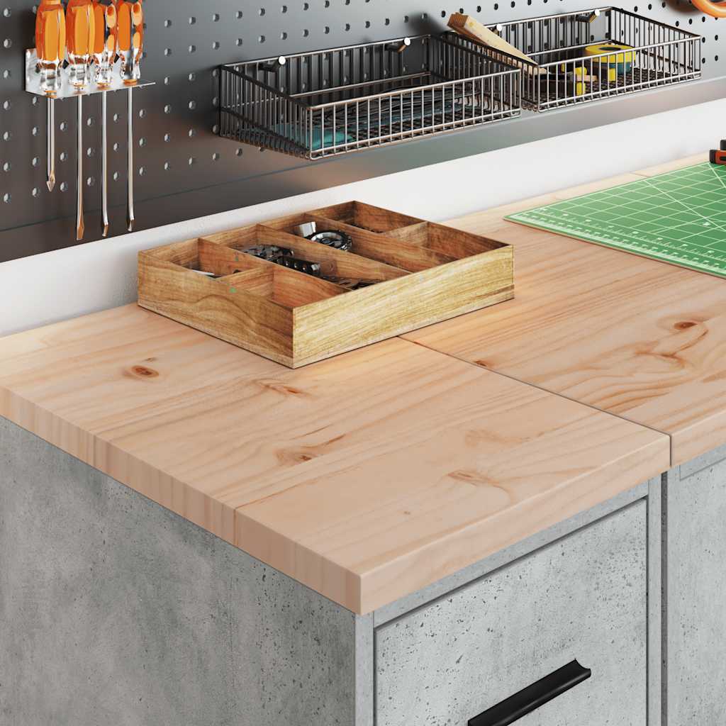 Vidaxl garagekasten 2 st bewerkt hout betongrijs