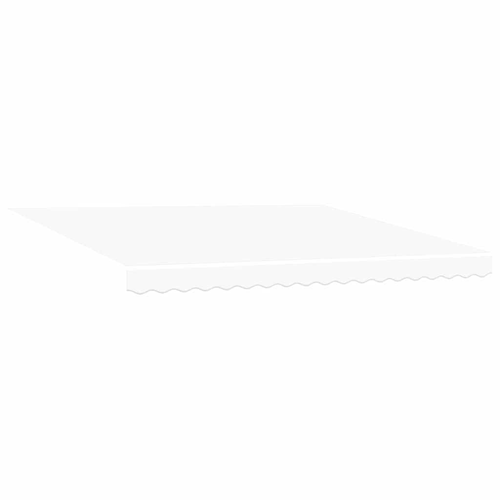 Vidaxl vervangingsdoek voor zonnescherm wit 380 x 345 cm polyester