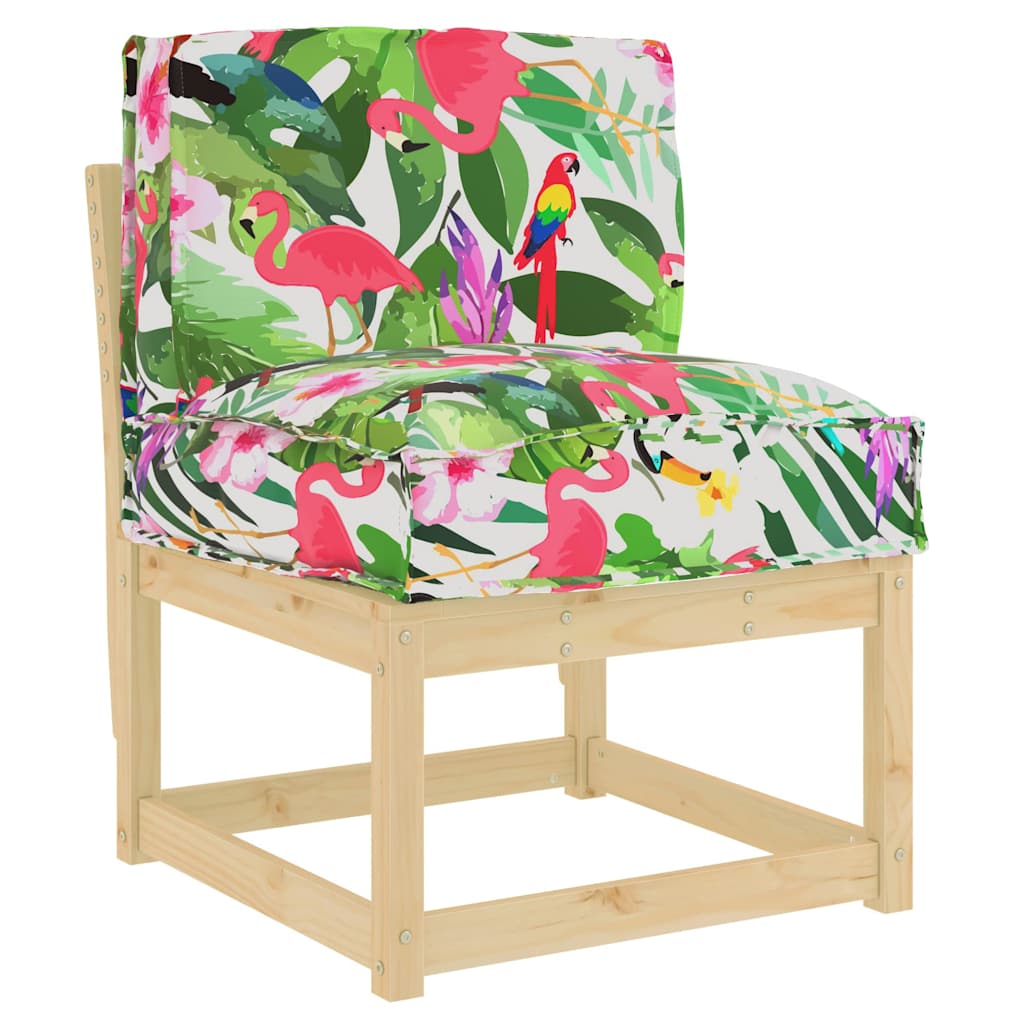 Vidaxl kussen bloemen multikleur 50 x 40 x 12 cm oxford stof