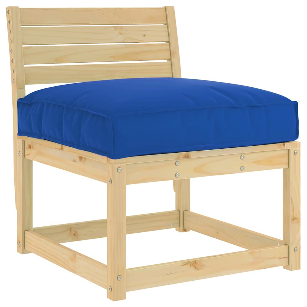 Vidaxl kussen koninklijk blauw 70 x 70 x 12 cm oxford stof