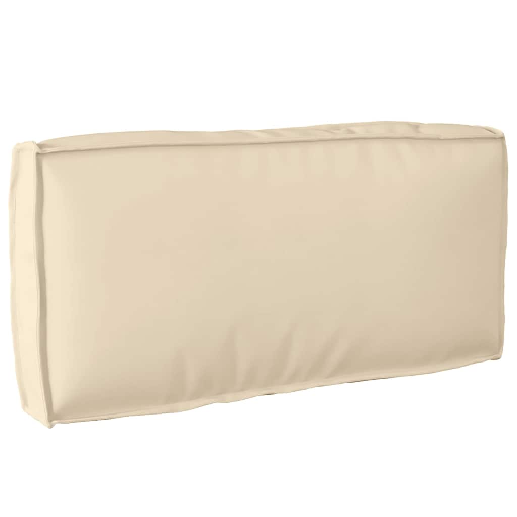 Vidaxl kussen beige 80 x 40 x 12 cm oxford stof
