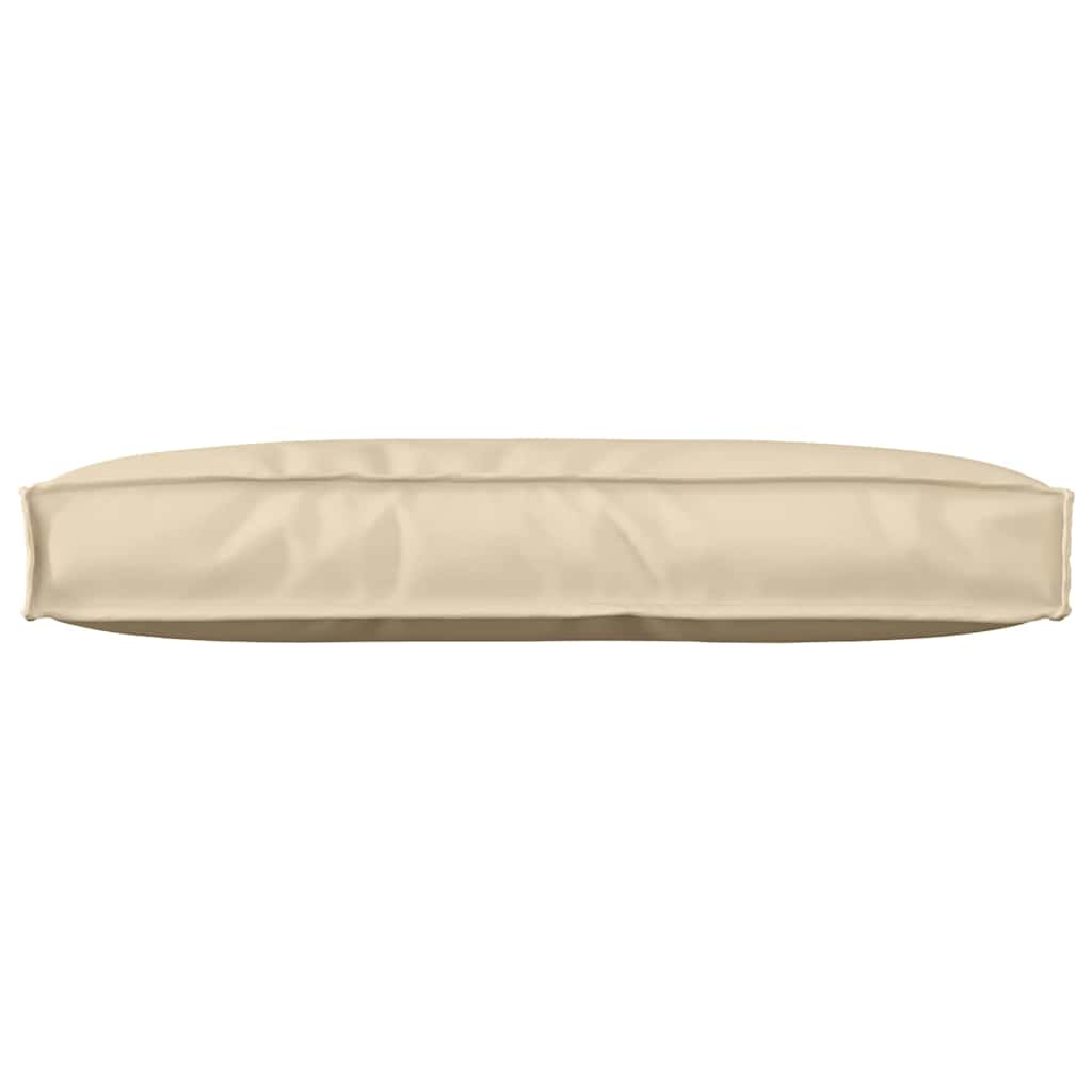 Vidaxl kussen beige 80 x 40 x 12 cm oxford stof