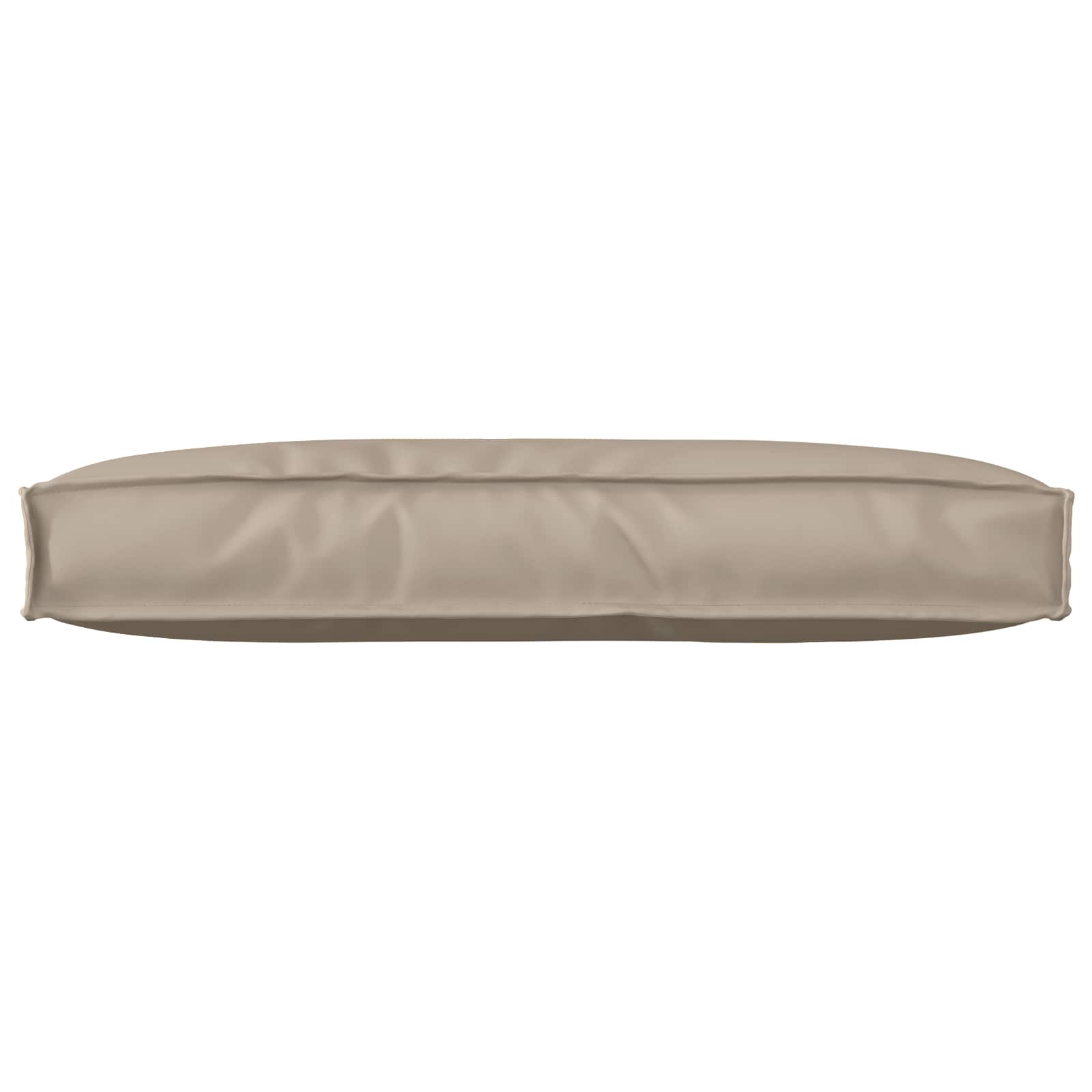Vidaxl kussen taupe 80 x 40 x 12 cm oxford stof