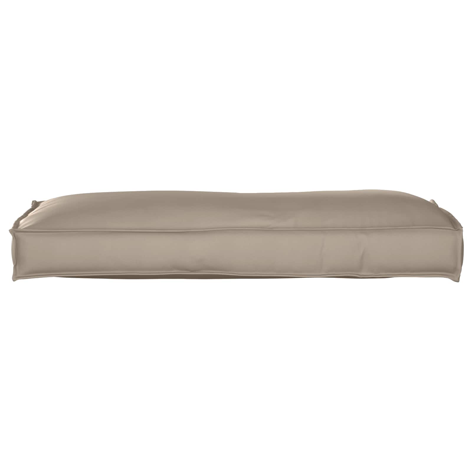 Vidaxl kussen taupe 120 x 40 x 12 cm oxford stof