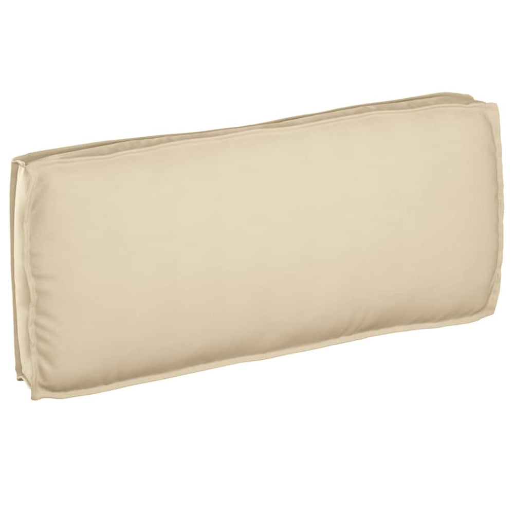 Vidaxl kussen beige 120 x 50 x 12 cm oxford stof