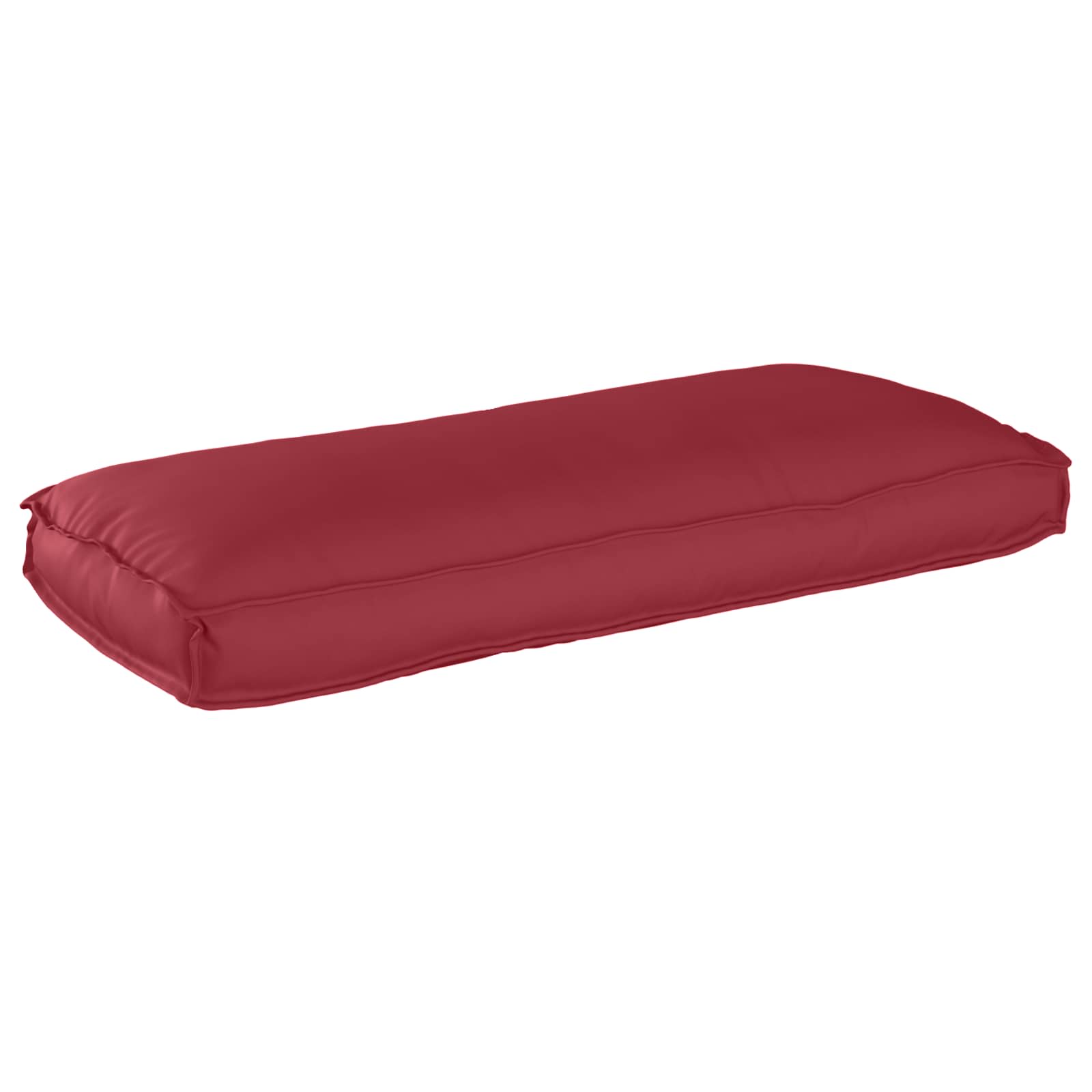 Vidaxl kussen wijnrood 120 x 50 x 12 cm oxford stof