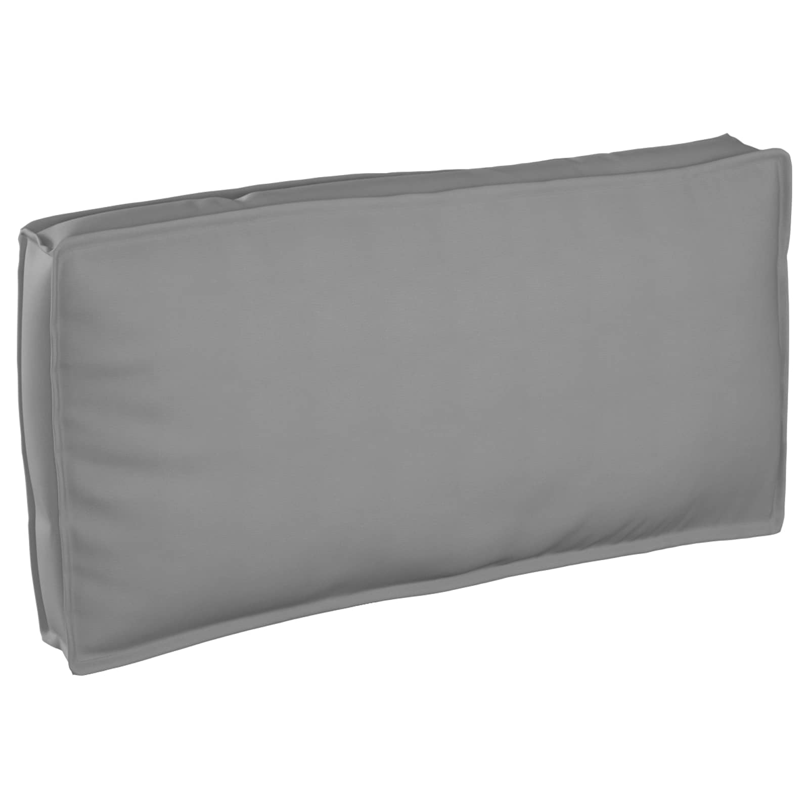Vidaxl kussen grijs 120 x 60 x 12 cm oxford stof