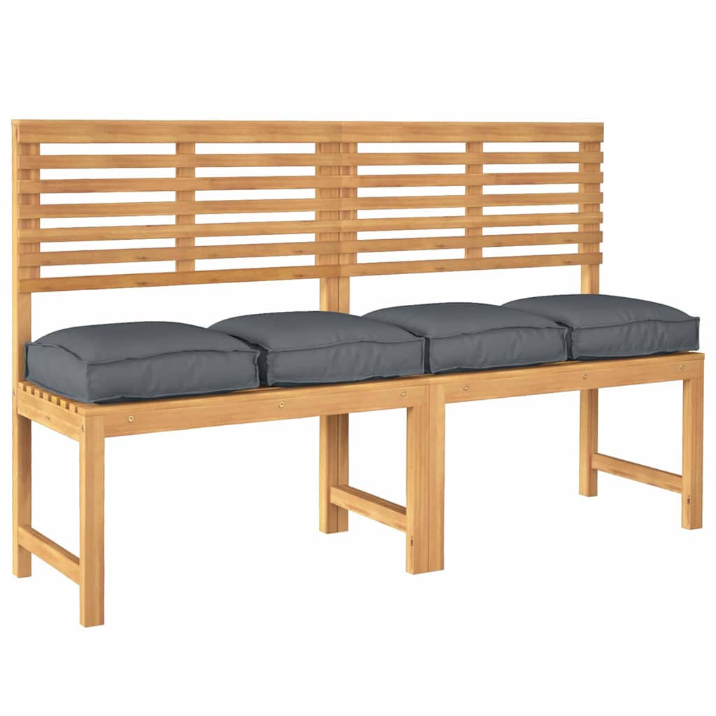 Vidaxl kussen 4 pcs antraciet 40 x 40 x 8 cm oxford stof