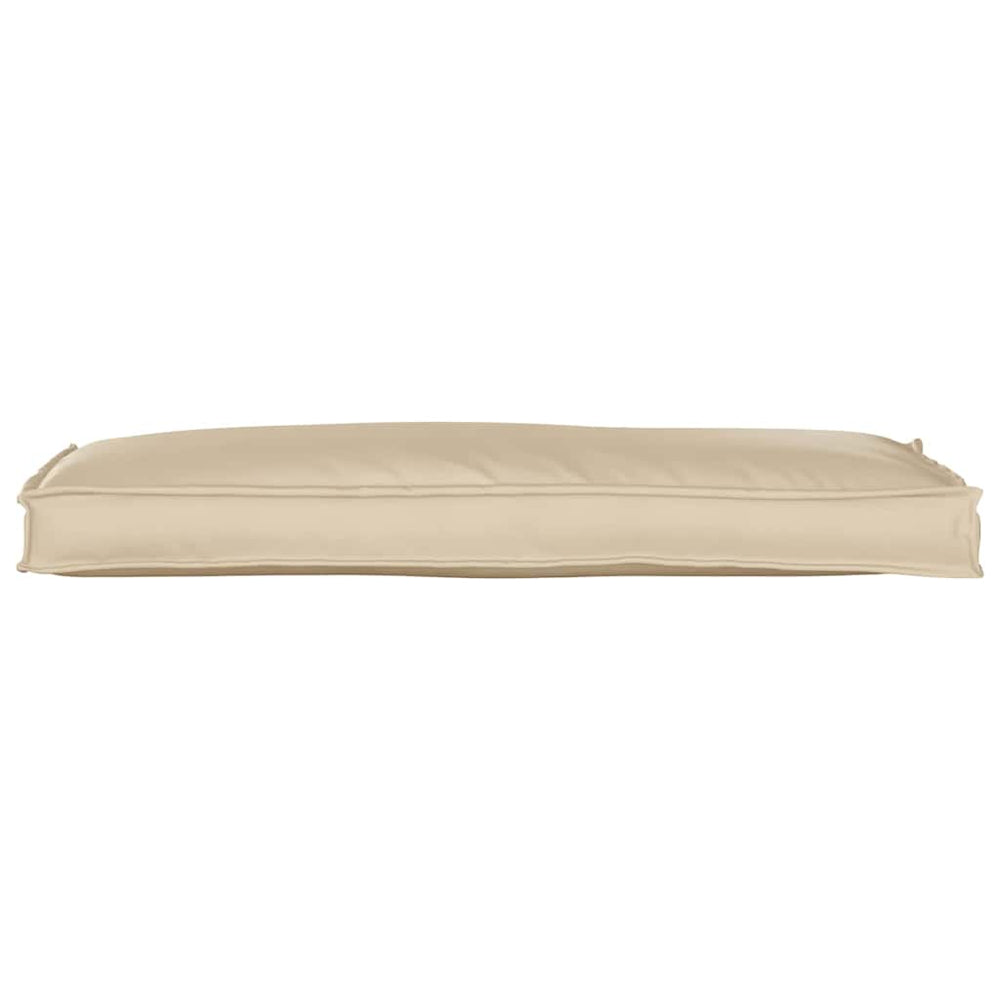 Vidaxl kussen beige 110 x 40 x 8 cm oxford stof