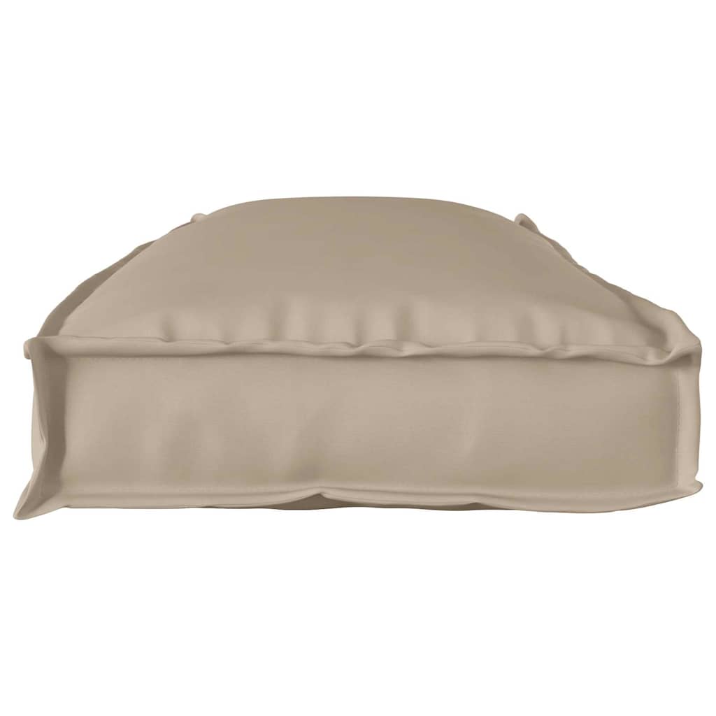 Vidaxl kussen taupe 110 x 40 x 8 cm oxford stof